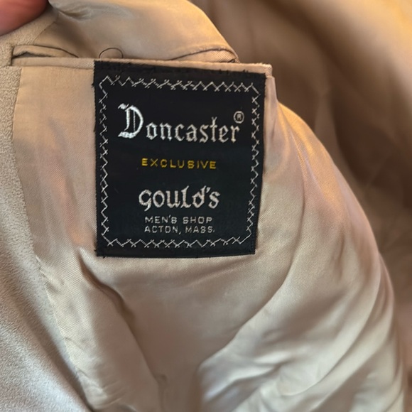 Vintage Doncaster Suede Blazer - Tan - Picture 4 of 10